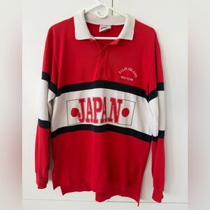 Vintage Japan rugby polo